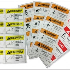 Safety Warning Label Printing Manufacturer