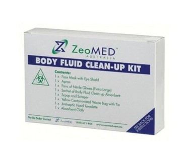 Zeomed - Body Fluid Spill Clean Up Kit - Each