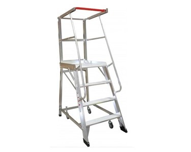 Team Systems - Order Picking Ladders | Monstar 4 Step