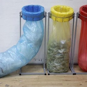 Infinity Plastic Bag Stand