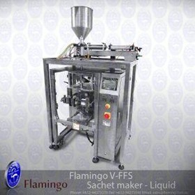 Flamingo Vertical Form Fill Sachet Maker - Liquid | EFFFS-L-4200