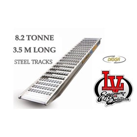8.2 Tonne Aluminum Loading Ramps | “Ezi-Loada”
