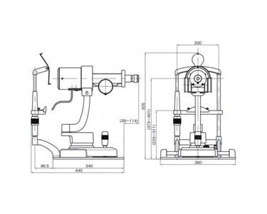 Takagi - LED Manual Keratometer | KM-1