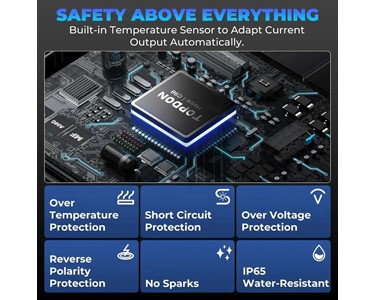 TB6000pro Smart Battery Tester & Charger | 6amp 6V/12V 2-in-1