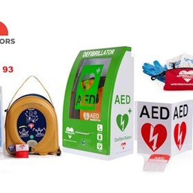 350P Semi Automatic AED Outdoor Lockable Wall Cabinet Defibrillator 