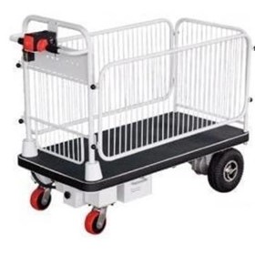 Electric Powered Trolley Cart with Cage - HG105
