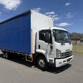 Used Curtainsider Truck | FRR 107/210 10 Pallet Curtain Sider