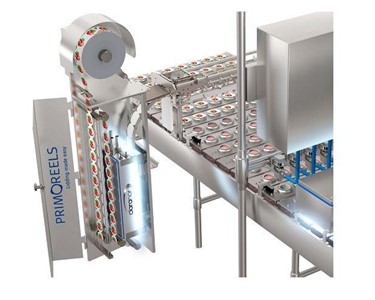 Primoreel - Lidding System |  Lid Placing Machine