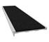 Safety Stride - Aluminium Stair Nosing - C Series Clear Anodised Black