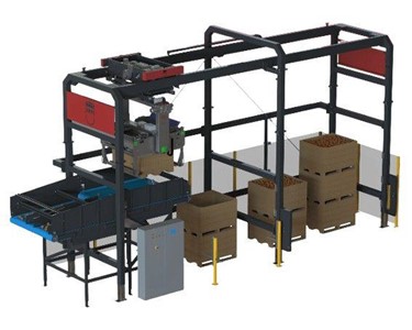 Burg Machinery - Robot Bin Unloader | POLS-O