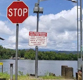 Bionik AG Boom Gates in Action at the Daintree River Crossing Bionik AG Boom Gates in Action at the Daintree River Crossing