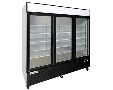 NovaChill - Triple Glass Door Upright Display Freezer 2050 Litre - SM2000GZ