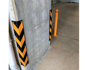 Rubber Corner Guards - Black/Yellow