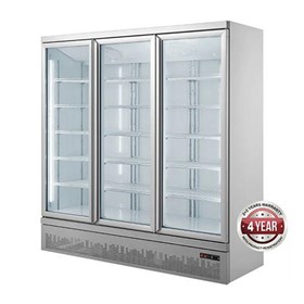 Commercial Fridge | Glass Door Upright | 3 Door | LG-1500GBM