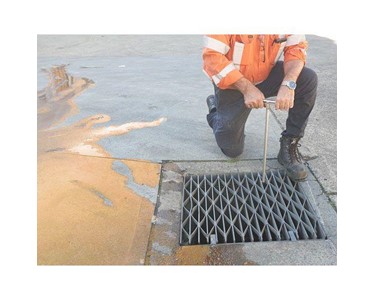 DrainSAFE™ – Stormwater isolation and pollution prevention device.