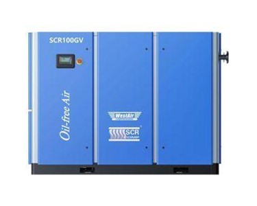 Westair - Oil Free Rotary Screw Air Compressor | SCR100G Fixed Speed Class 0 
