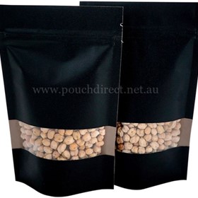 Pouch Direct | Pouch | Black Paper Stand Up Pouch