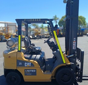 Used Cat 2.5T LPG Forklift | Perth