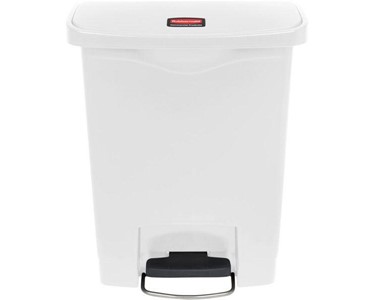 Rubbermaid - 30 Litre Streamline Resin Front Step-On Container | Pedal Bins