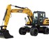 SANY - SY155W - Wheeled Excavator 14T