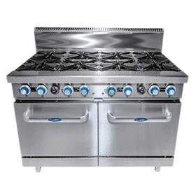 8 Burner Gas Cooktop Oven