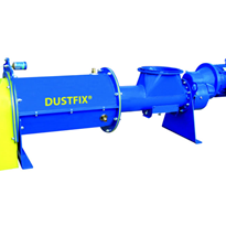 Industrial slag dust conditioning using DUSTFIX