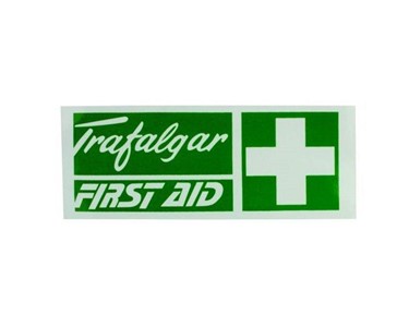 Trafalgar - First Aid Kit Sticker 50x130mm	