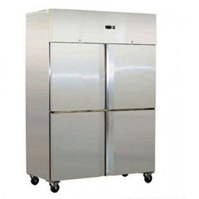 GN Split Four Door Upright Freezer 1410L
