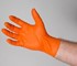 Bastion - Premium Nitrile Gloves, Powder Free, Orange, Micro Textured