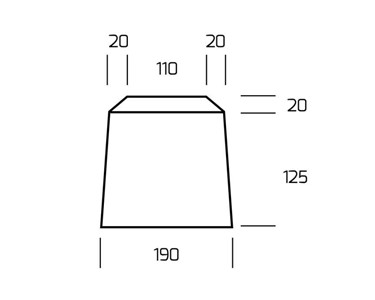 2m Precast Concrete Wheel Stops