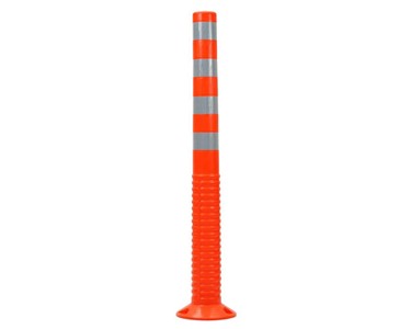 Bollard Flexible Orange 1 Metre High | BFlex-O-1M