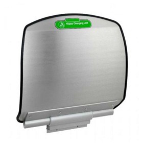 Baby Changing Unit | Stainless Steel Horizontal Wall Mounted