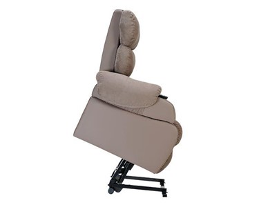 Celeste - Lift Chair Velvet Raw, 1 motor, 45cm depth