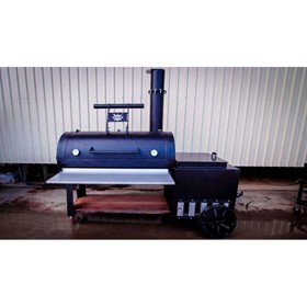 16" Offset BBQ Smoker and Fire Box Grill