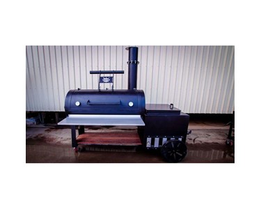 Iron Fire - 16" Offset BBQ Smoker and Fire Box Grill
