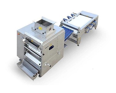 Dough Divider and Rounder Machine | 6 Lanes with Traying System
