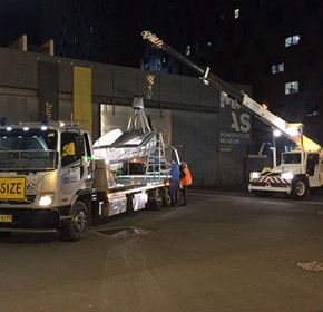 Powerhouse Museum's special removal project