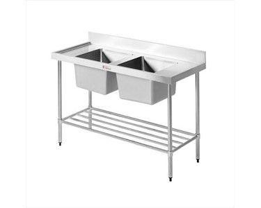 Simply Stainless - Double Sink Bench | 700 Series