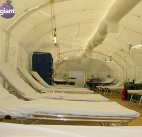 Emergency response shelters have been revolutionised by inflatable technology Emergency response shelters have been revolutionised by inflatable technology