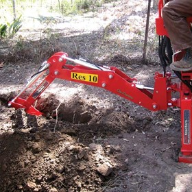 Tractor Backhoe For 18-30hp Tractor RES10