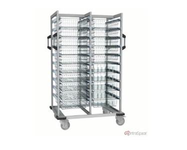 IntraSpace - 2-Section Open Transport Trolley - IMCT220