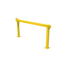 Heavy Duty Manual Industrial Boom Gate (Yellow)