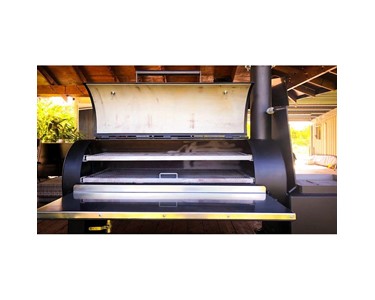 Iron Fire - 20" Offset BBQ Smoker and Fire Box Grill