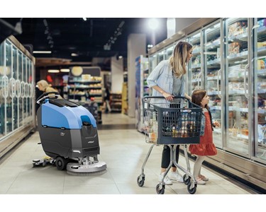 Conquest Industrial - Conquest HDS50E-D Walk-Behind Power Scrubber 