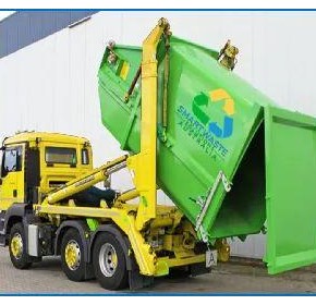 Skip Lift Portable Compactor for Dry Waste