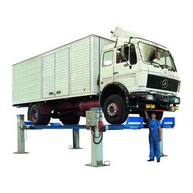 14.0T 4 Post Vehicle Lift | Heavy Duty Vehicle Hoist