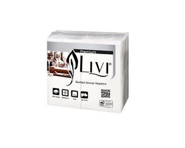 2ply 100 Sheet Quilted (GT) Dinner Napkins | Livi Premium