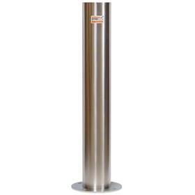 Surface Mounted 168mm Stainless Steel Bollard | B168-SM-SS304