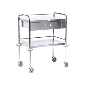 Dressing trolley with Drawer, 800 x 500 x 1050mm