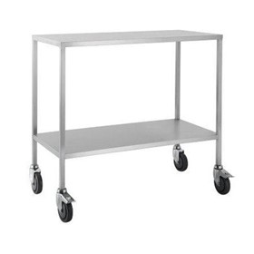 Stainless Steel Trolley No Rails 60cm Wide
